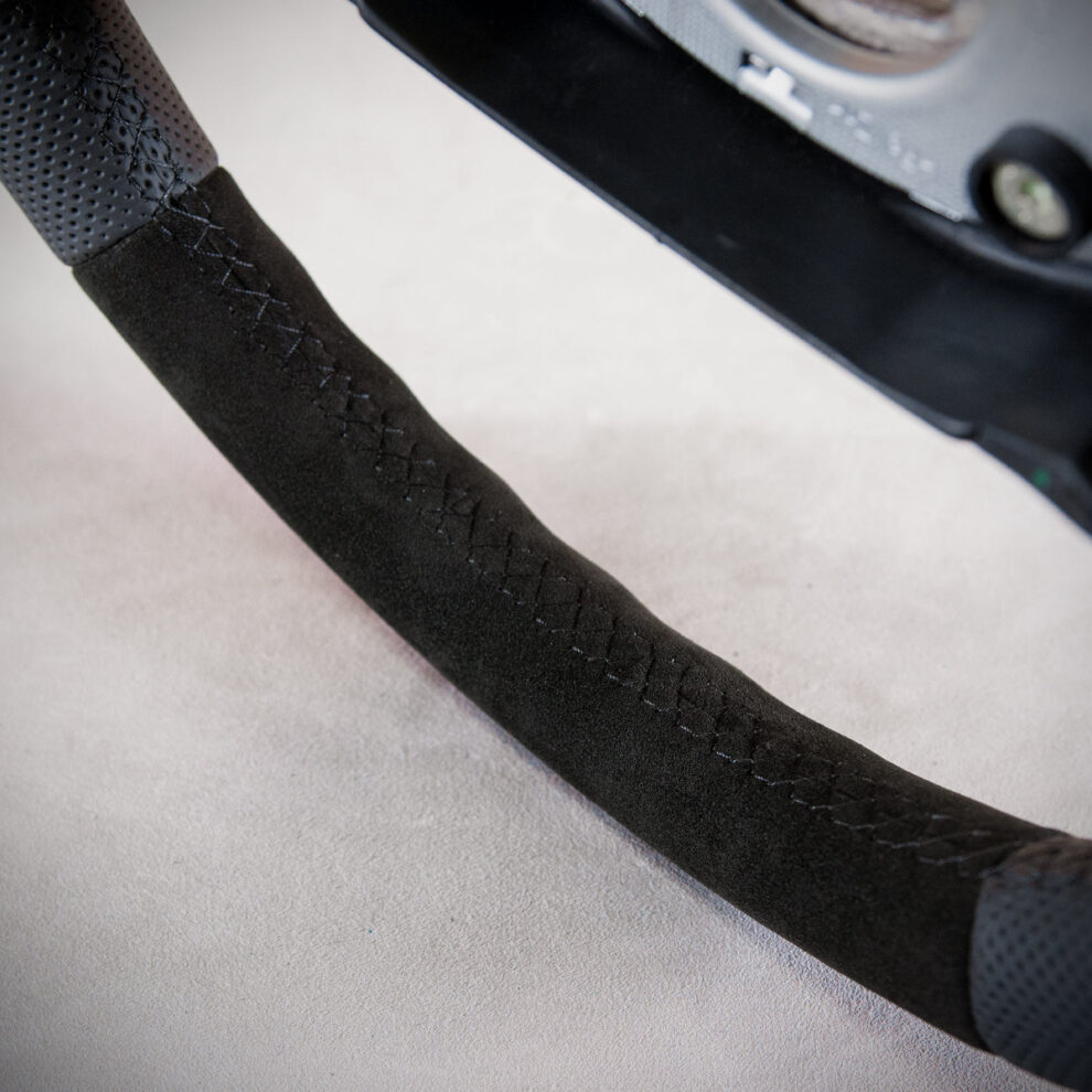 Modyfikacja i obszycie kierownicy BMW E91