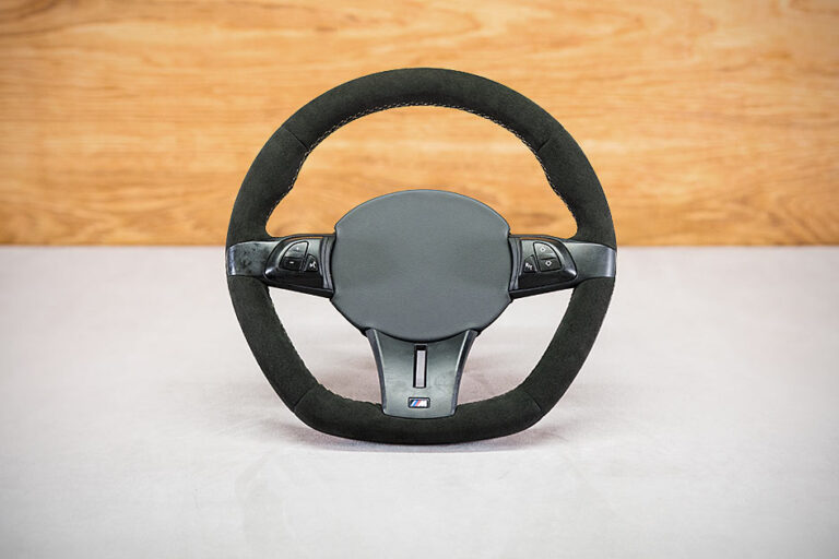 Modyfikacja i obszycie kierownicy BMW Z4