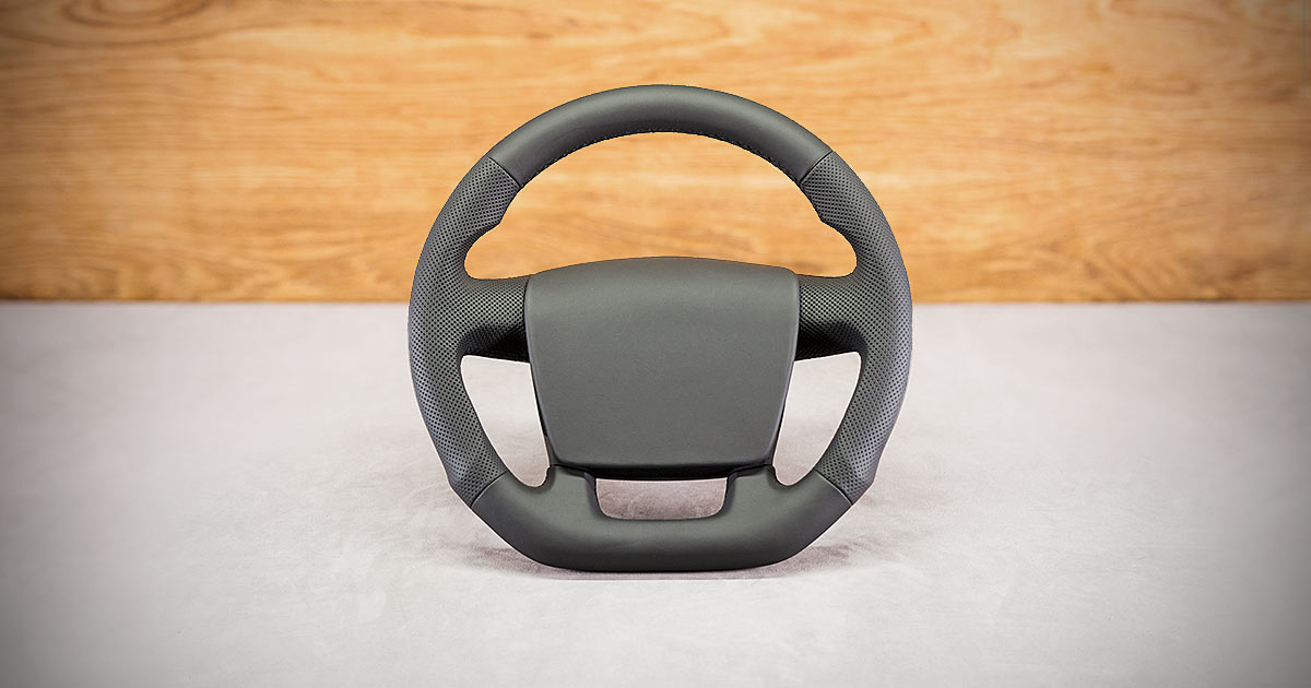 Modyfikacja i obszycie kierownicy Citroen Jumper II