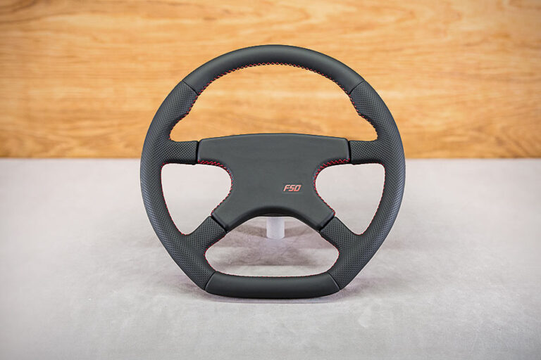Modyfikacja i obszycie kierownicy FSO Polonez Caro