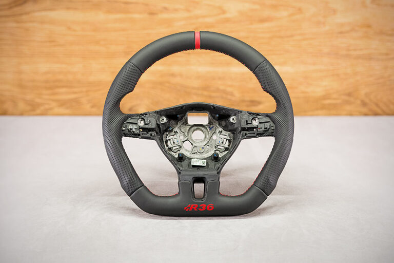 Modyfikacja i obszycie kierownicy Volkswagen Passat B7