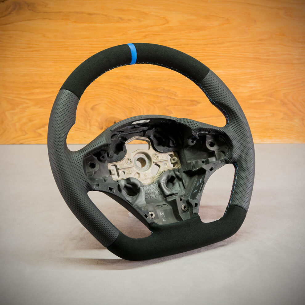Modyfikacja i obszycie kierownicy BMW 3GT