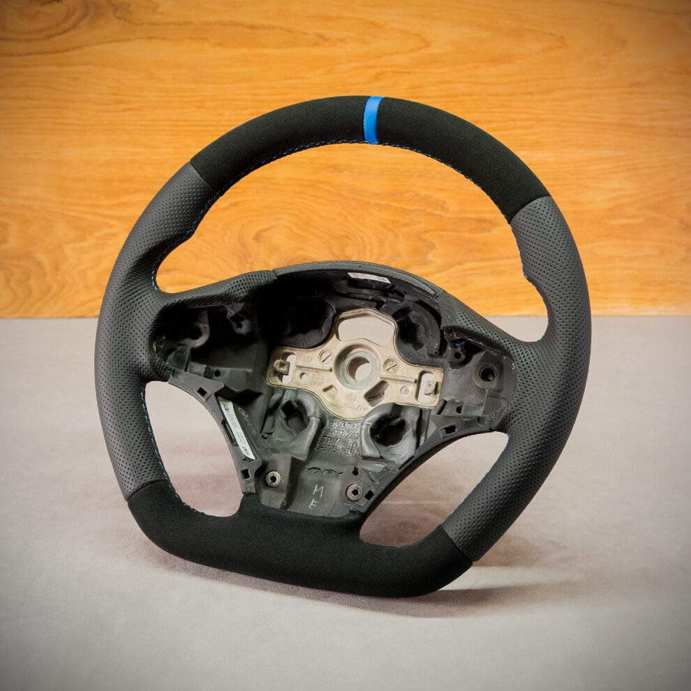 Modyfikacja i obszycie kierownicy BMW 3GT