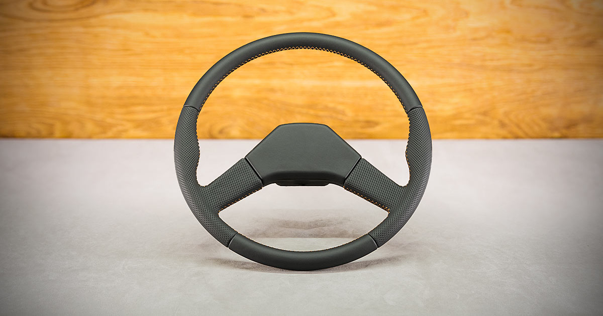 Modyfikacja i obszycie kierownicy FSC Żuk A-07 Modyfikacja i obszycie kierownicy FSC Żuk A-07