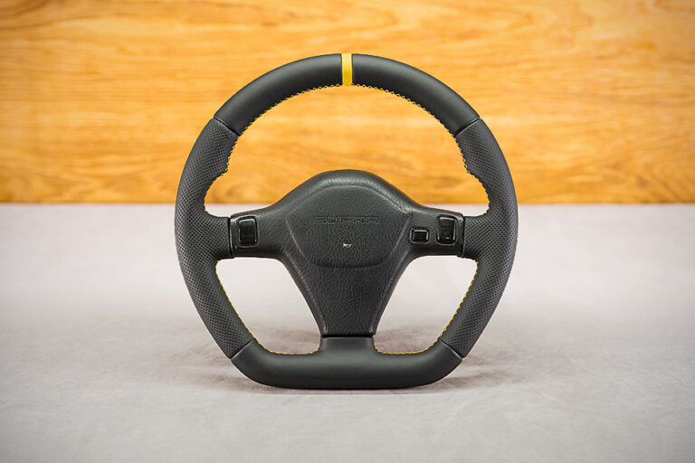 Modyfikacja i obszycie kierownicy Toyota Supra Mk3