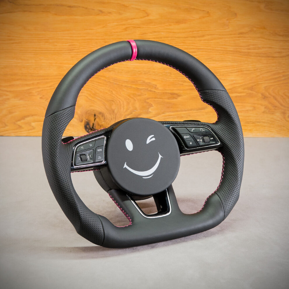 Modyfikacja i obszycie kierownicy Audi A3 8V