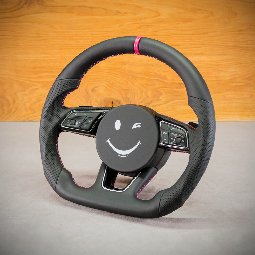 Modyfikacja i obszycie kierownicy Audi A3 8V