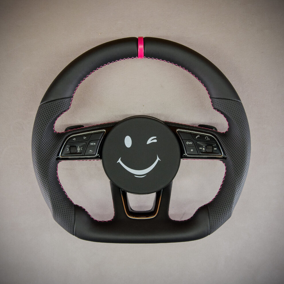 Modyfikacja i obszycie kierownicy Audi A3 8V