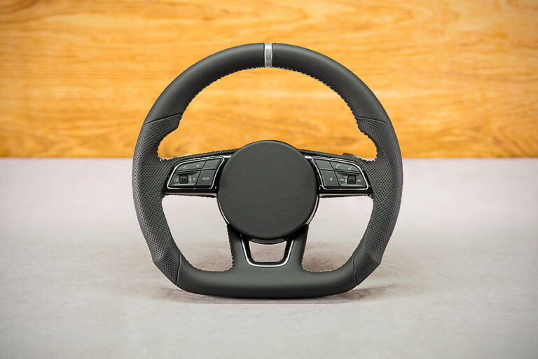 Modyfikacja i obszycie kierownicy Audi S3 8Y