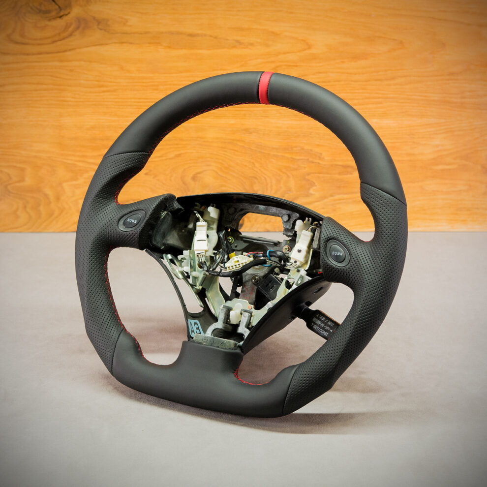 Modyfikacja i obszycie kierownicy Lexus GS II