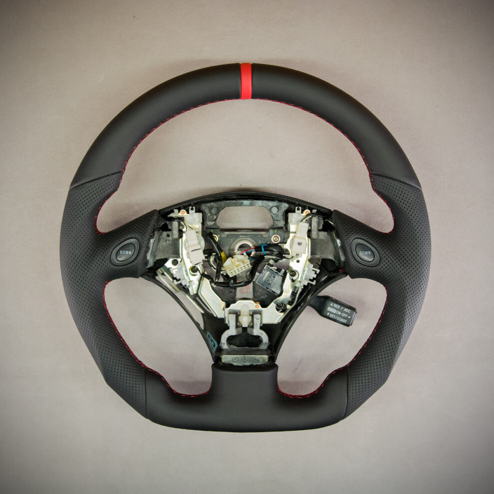Modyfikacja i obszycie kierownicy Lexus GS II