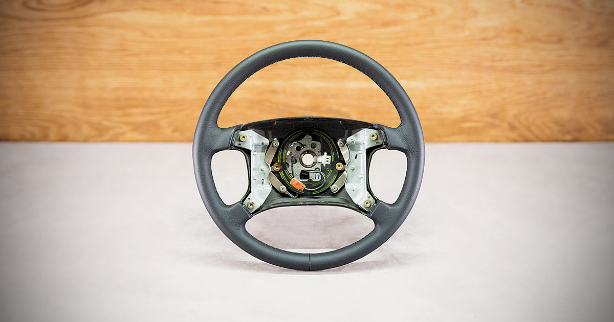 Obszycie kierownicy BMW E36