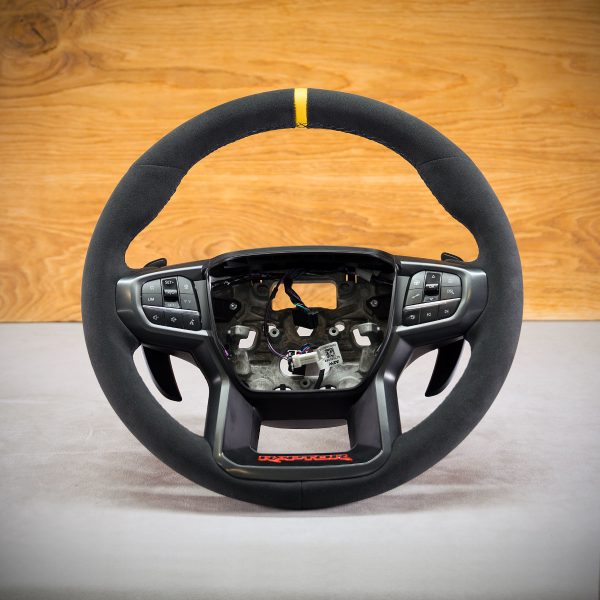 Kierownica Ford Ranger Raptor po obszyciu