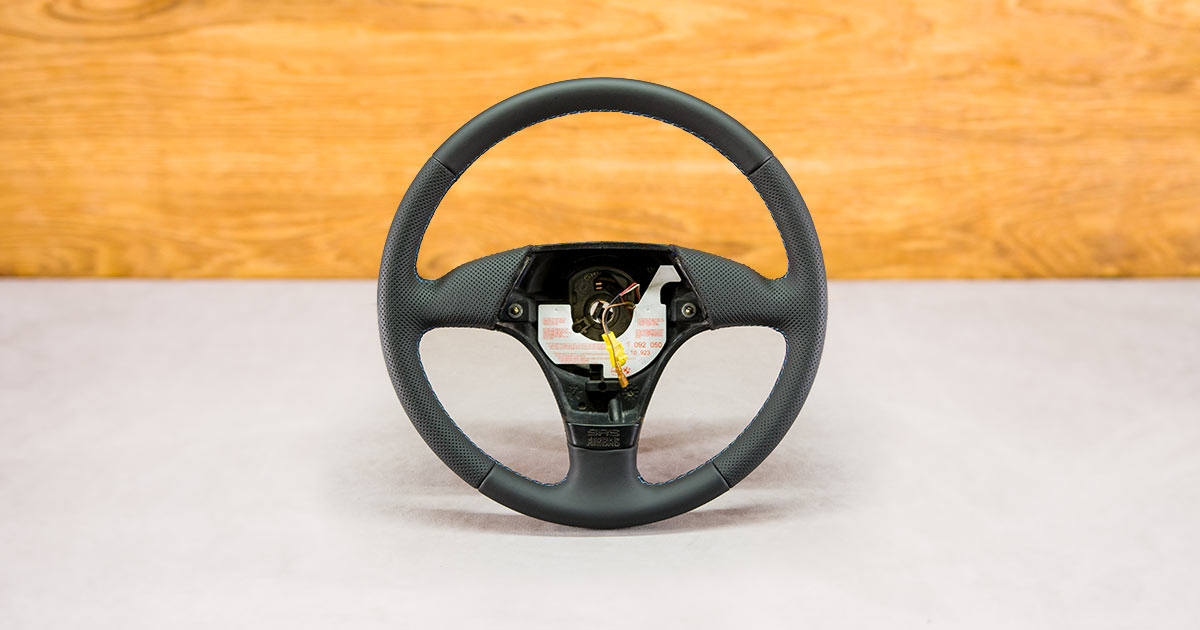 Obszycie kierownicy BMW E36