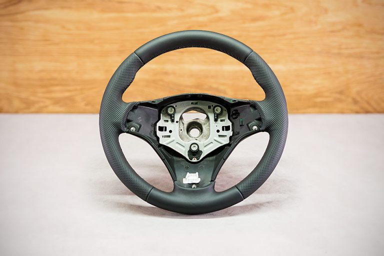 Obszycie kierownicy BMW E91