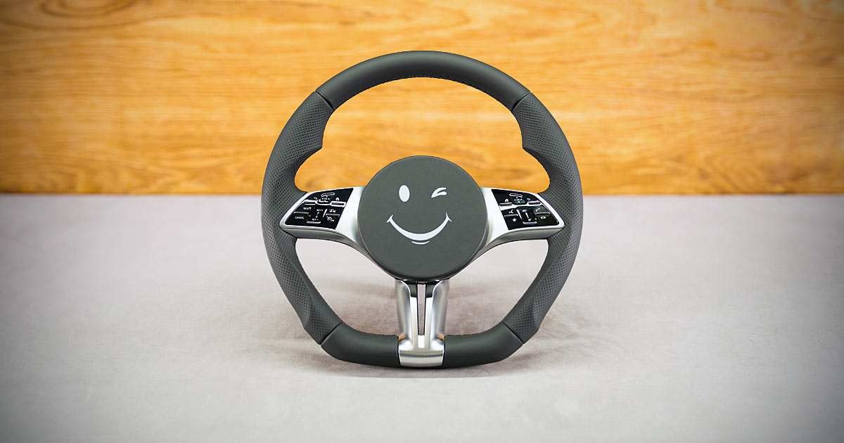 Modyfikacja i obszycie kierownicy Mercedes-Benz Sprinter