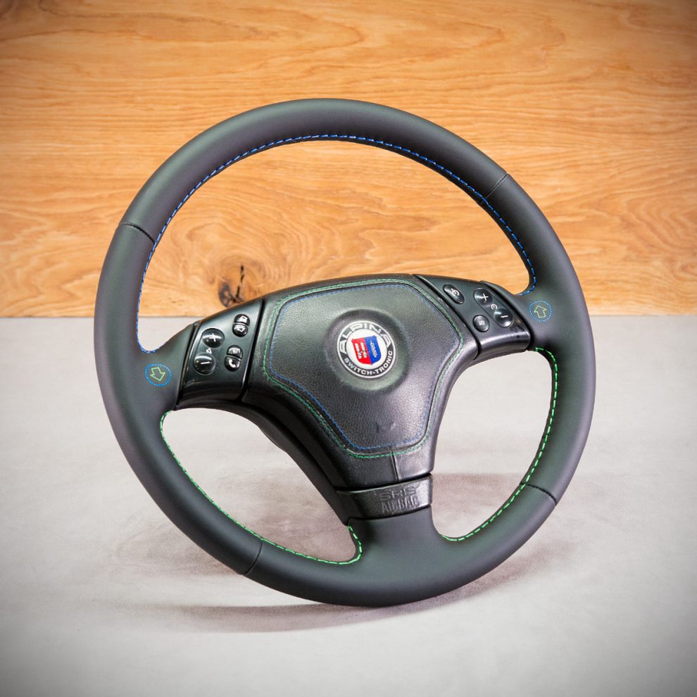 Obszycie kierownicy BMW-ALPINA B3