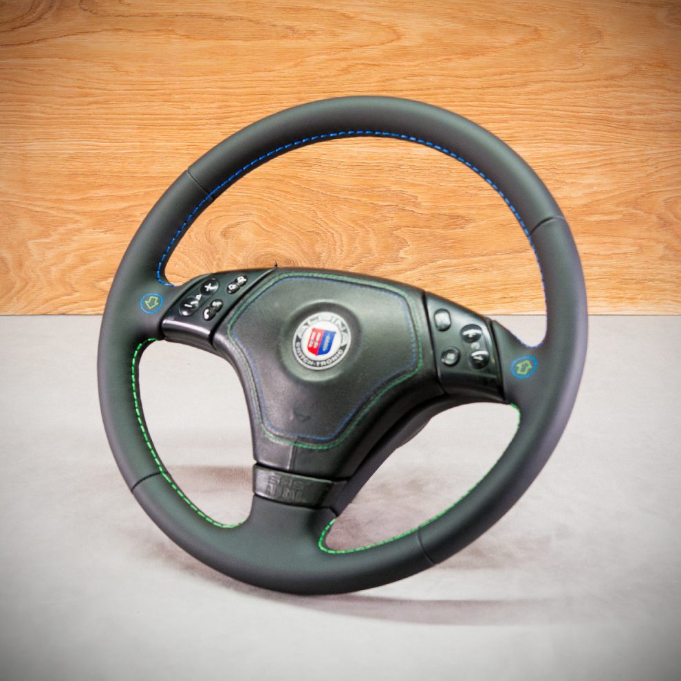 Obszycie kierownicy BMW-ALPINA B3