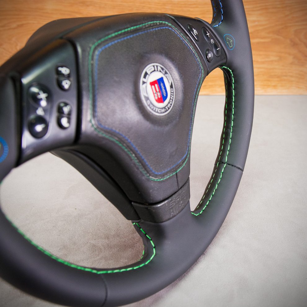 Obszycie kierownicy BMW-ALPINA B3
