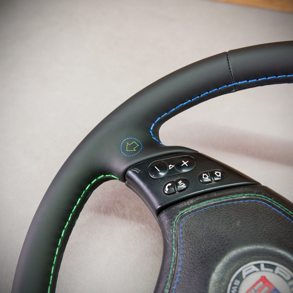 Obszycie kierownicy BMW-ALPINA B3