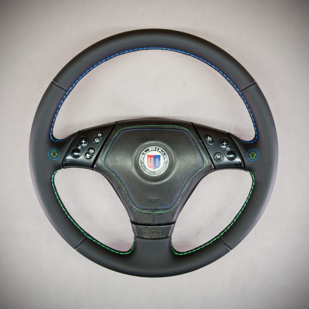 Obszycie kierownicy BMW-ALPINA B3