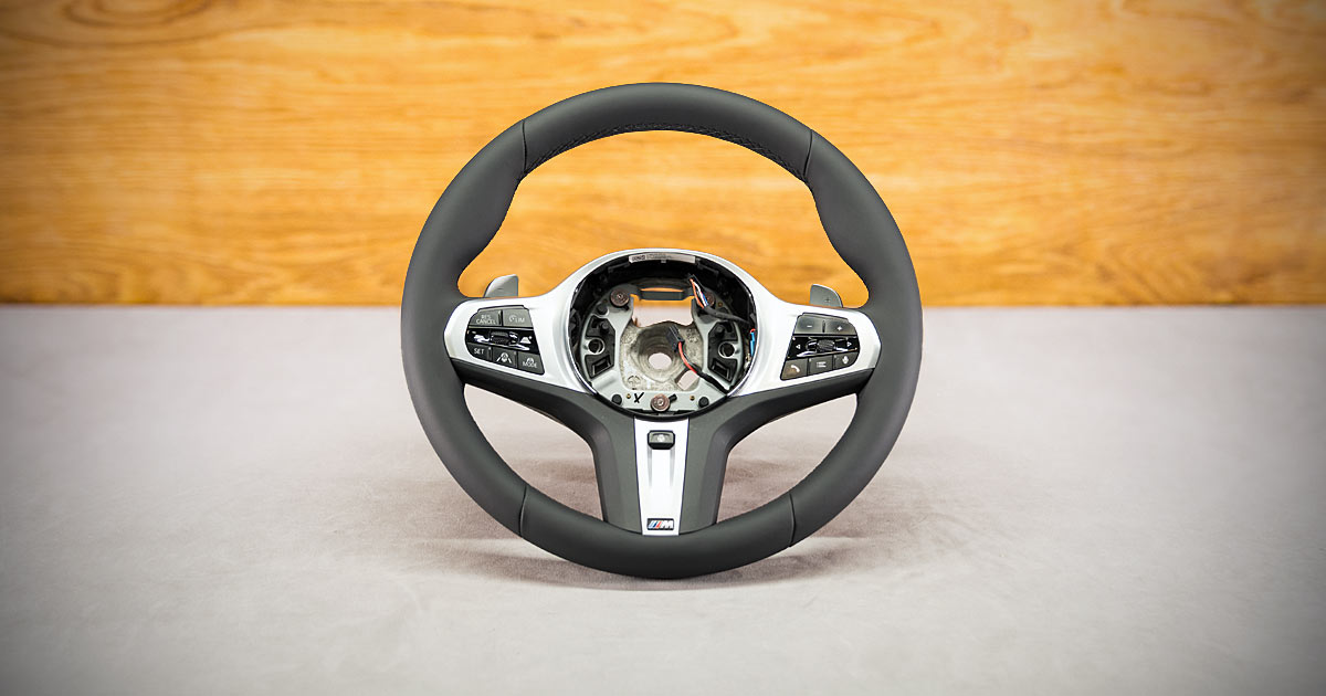 Obszycie kierownicy BMW X7