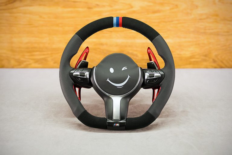 Modyfikacja i obszycie kierownicy BMW F31