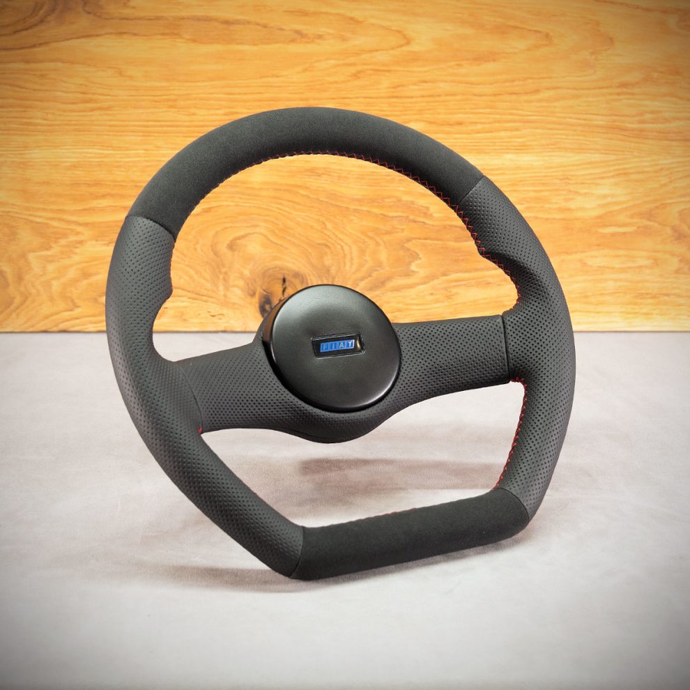 Modyfikacja i obszycie kierownicy Fiat Cinquecento