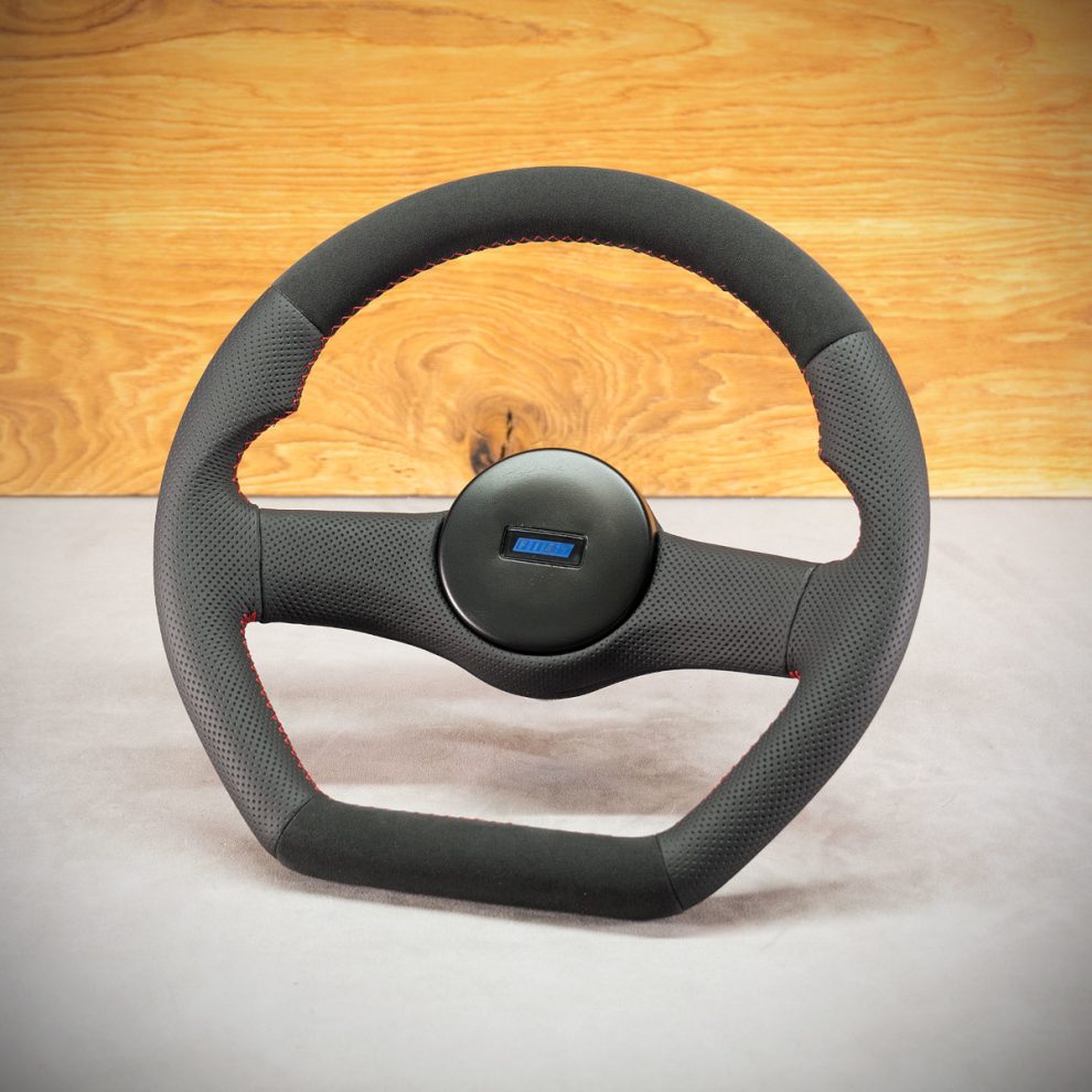 Modyfikacja i obszycie kierownicy Fiat Cinquecento