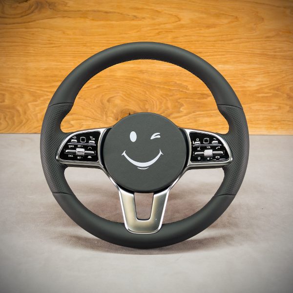 Kierownica Mercedes-Benz W205 po obszyciu