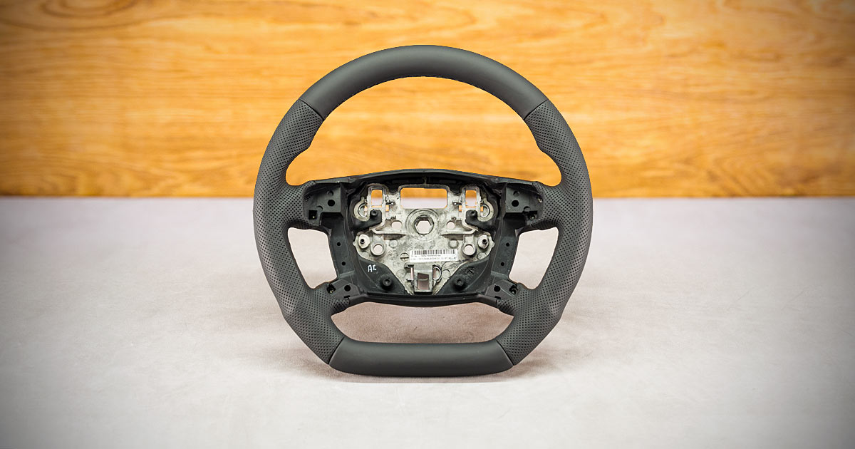 Modyfikacja i obszycie kierownicy Mondeo Mk4