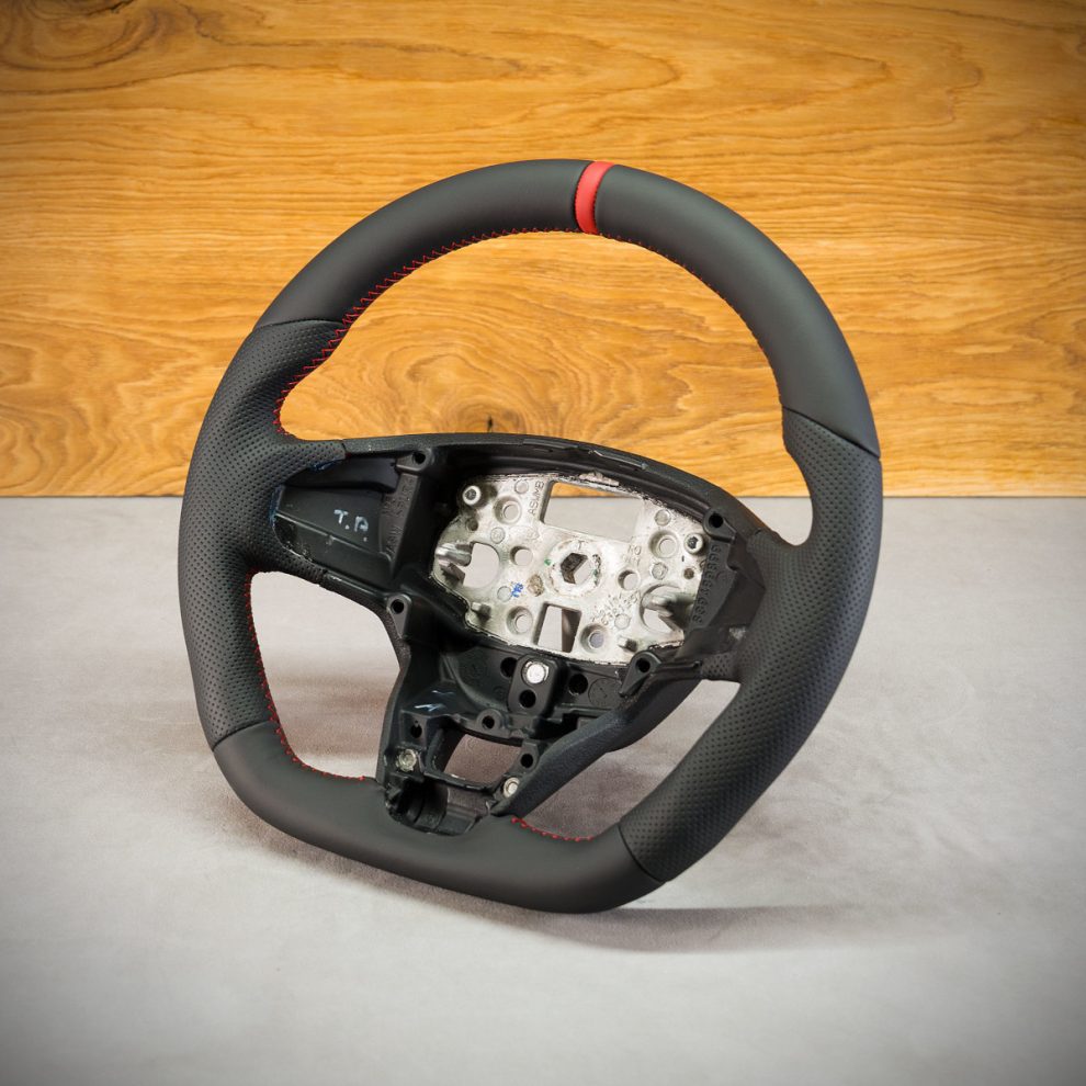 Modyfikacja i obszycie kierownicy Ford Transit Custom