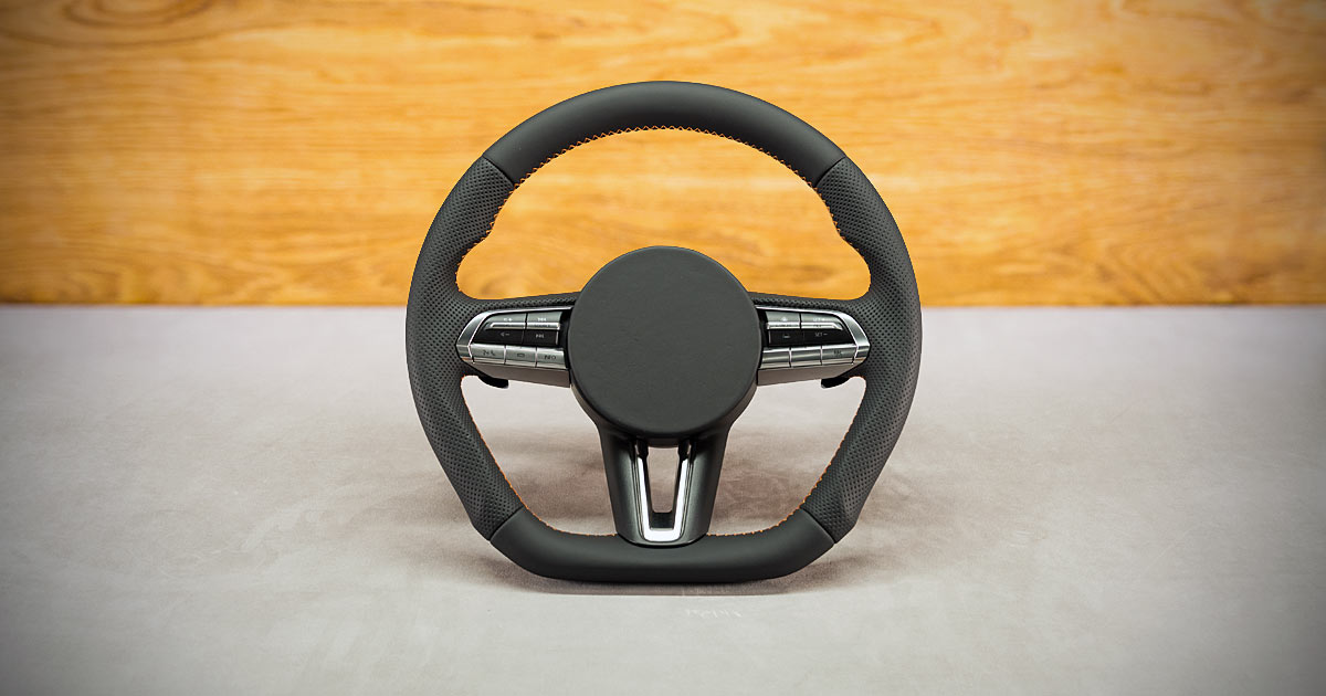 Modyfikacja i obszycie kierownicy Mazda CX-50