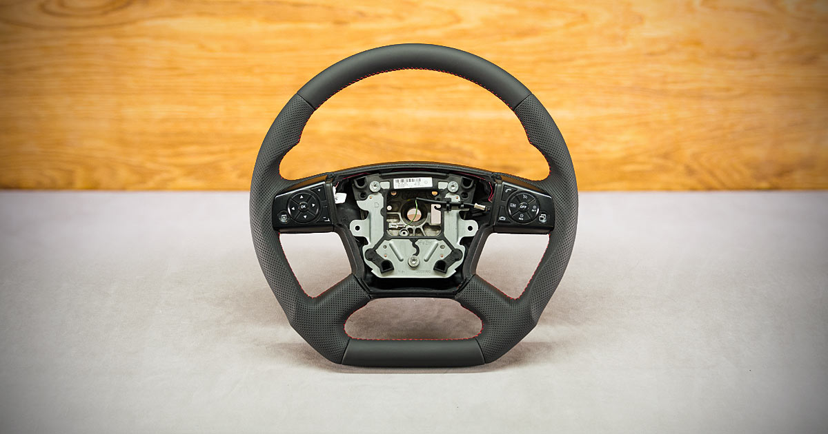 Modyfikacja i obszycie kierownicy Mercedes-Benz Actros