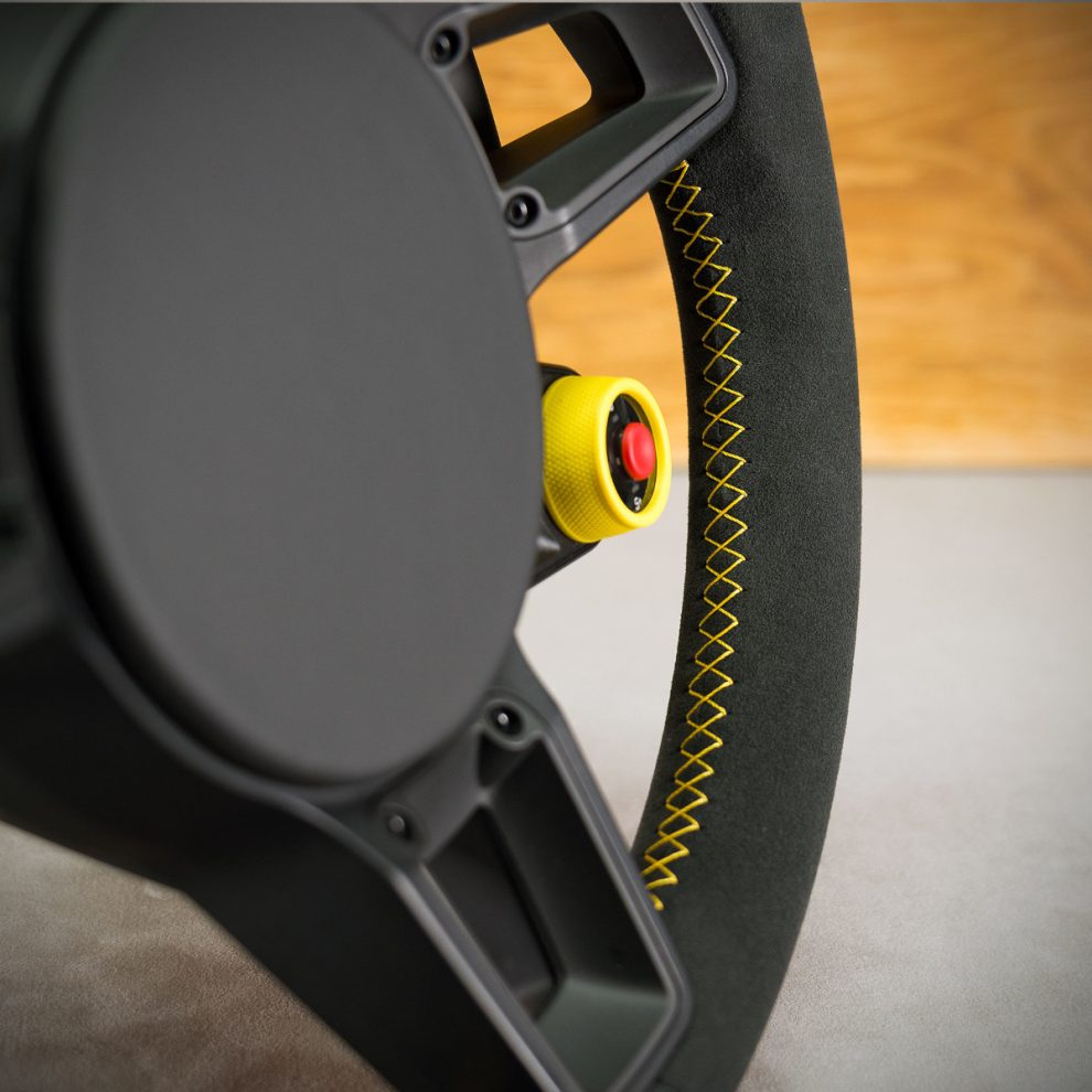 Obszycie kierownicy Porsche 718 Cayman