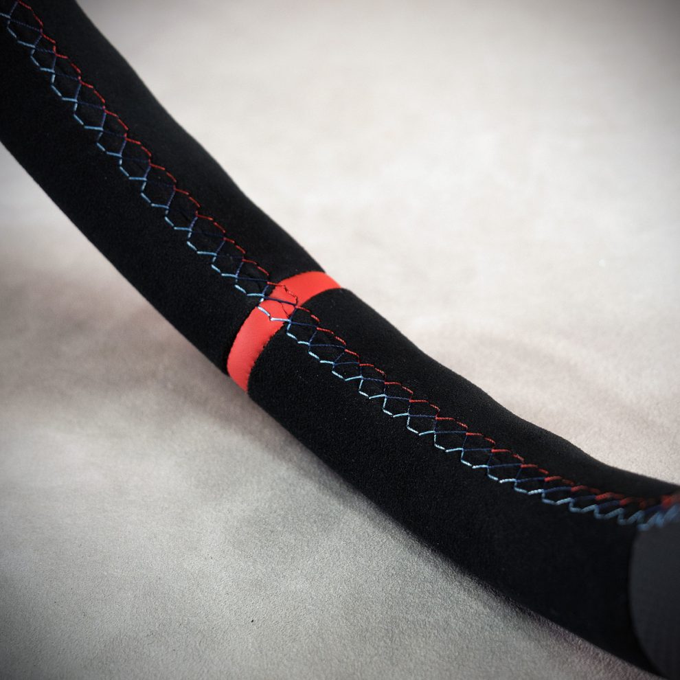 Modyfikacja i obszycie kierownicy BMW F07