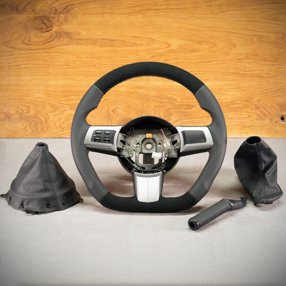 Modyfikacja i obszycie kierownicy Mazda MX-5 NC