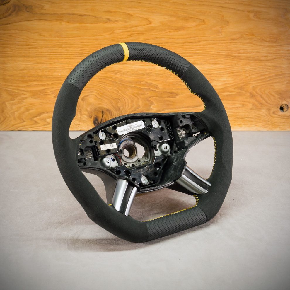 Modyfikacja i obszycie kierownicy Mercedes-Benz ML W164