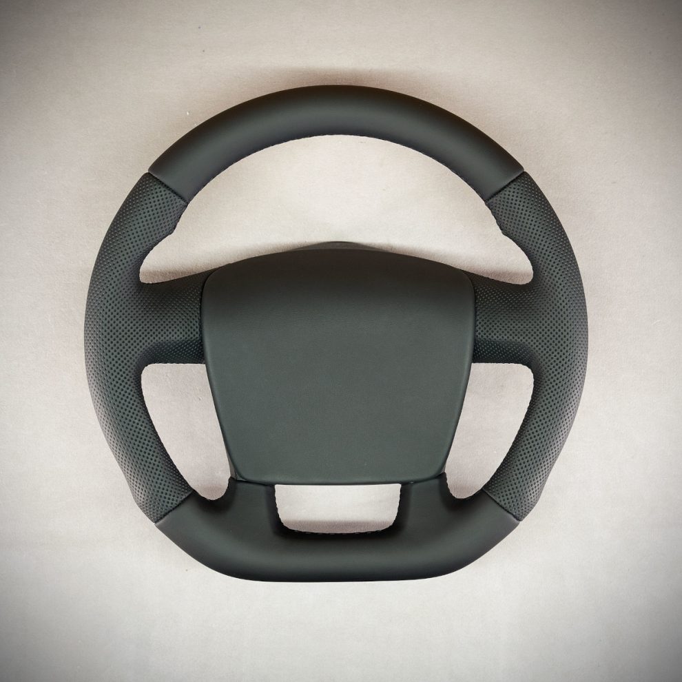 Modyfikacja i obszycie kierownicy Peugeot Boxer