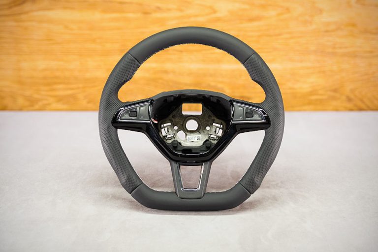 Modyfikacja i obszycie kierownicy Skoda Kodiaq