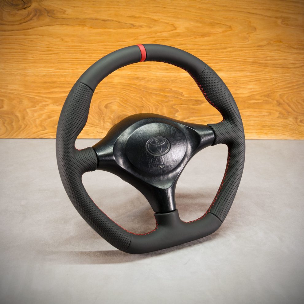 Modyfikacja i obszycie kierownicy Toyota Celica VI
