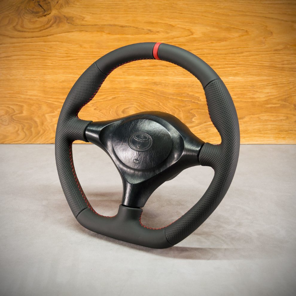 Modyfikacja i obszycie kierownicy Toyota Celica VI