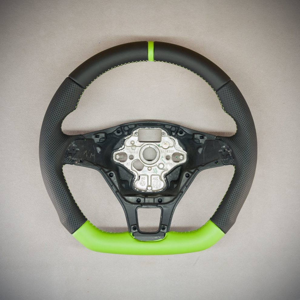 Modyfikacja i obszycie kierownicy Volkswagen Multivan T6