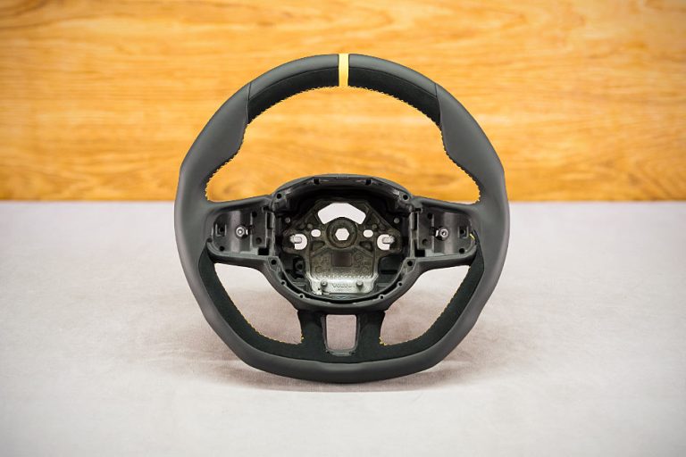 Modyfikacja i obszycie kierownicy Volvo XC60