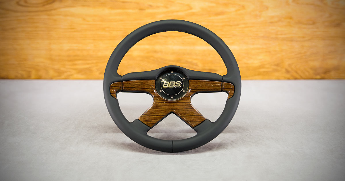 Obszycie kierownicy BBS 360mm