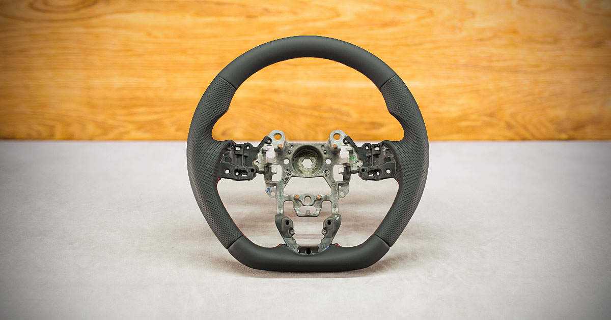 Modyfikacja i obszycie kierownicy Mazda CX-5