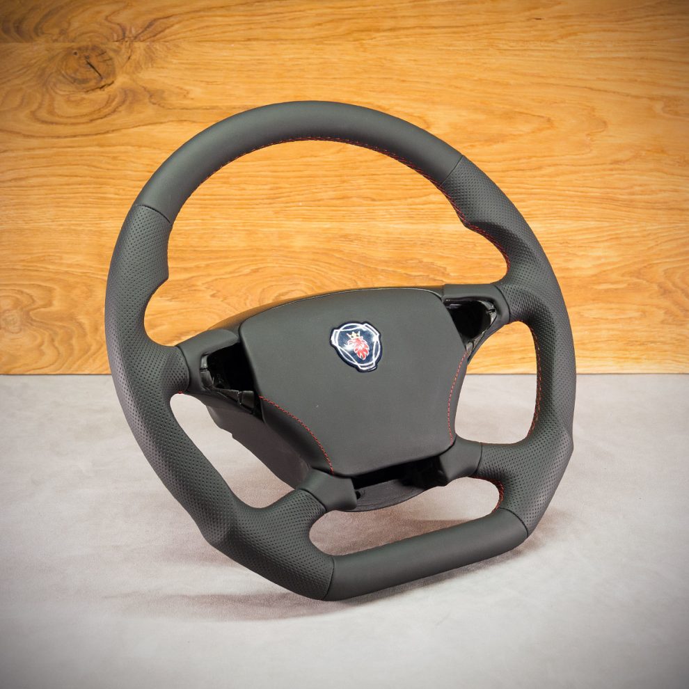 Modyfikacja i obszycie kierownicy Scania R
