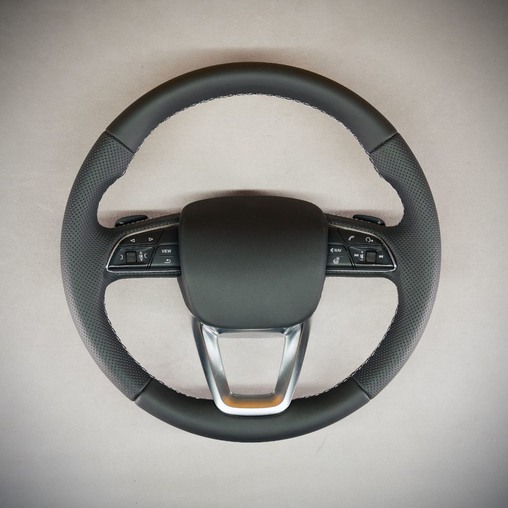 Obszycie kierownicy Audi Q7