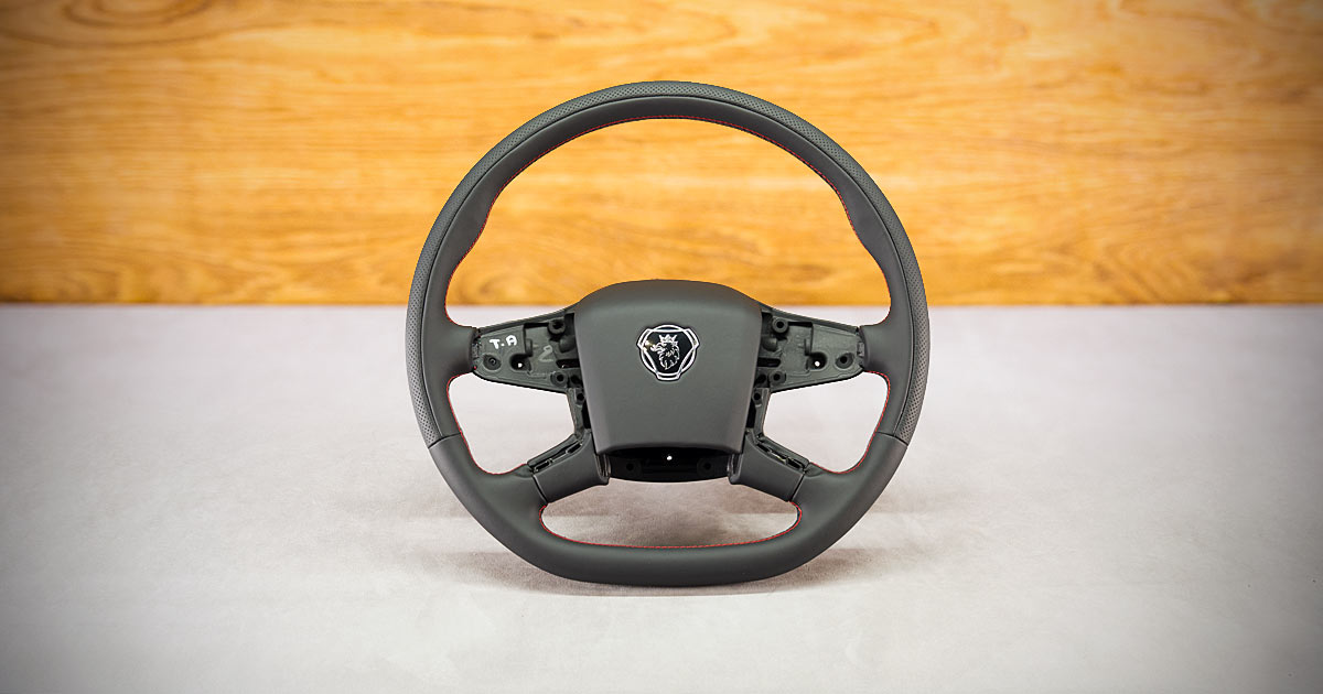 Obszycie kierownicy Scania NGS Obszycie kierownicy Scania NGS