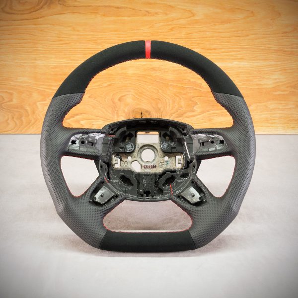 Kierownica Audi A4 B8 po modyfikacji Kierownica Audi A4 B8 po modyfikacji